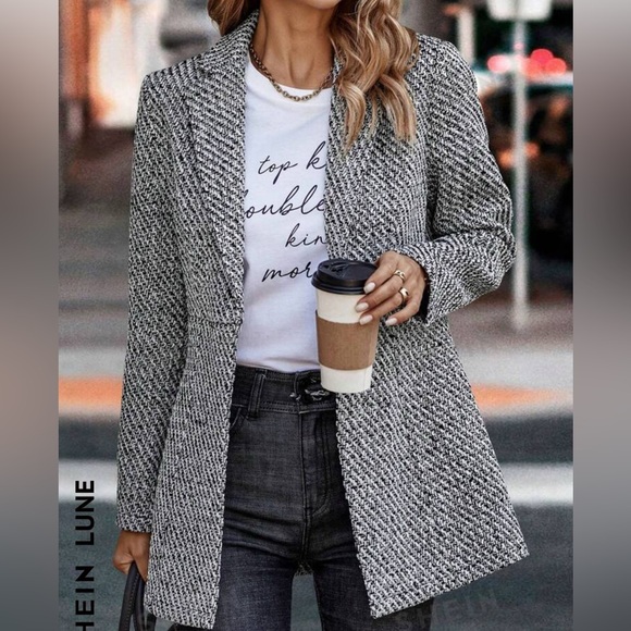 SHEIN Jackets & Blazers - Shein Collar Blazer